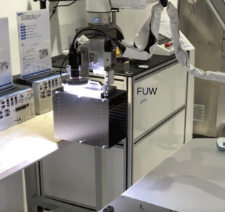 Robô composto 2D VISÃO Posicionamento de alta precisão e agarrar da estrutura do material de chip
