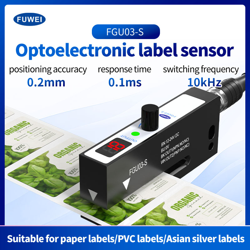 Sensor de etiqueta fotoelétrica FGU03-S