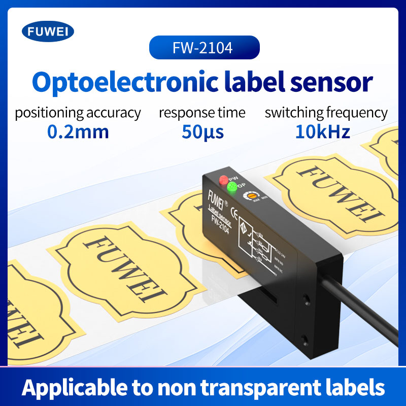 Sensor de etiqueta fotoelétrica FW-2104