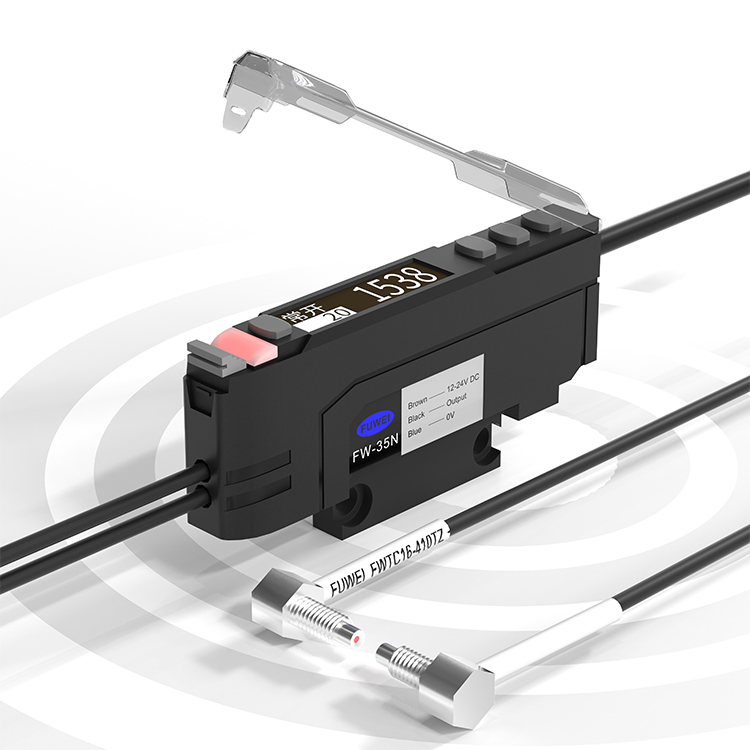 FWTC9-410TZ Coaxial Multi-Core Angle Right Angle Fiber Sensor