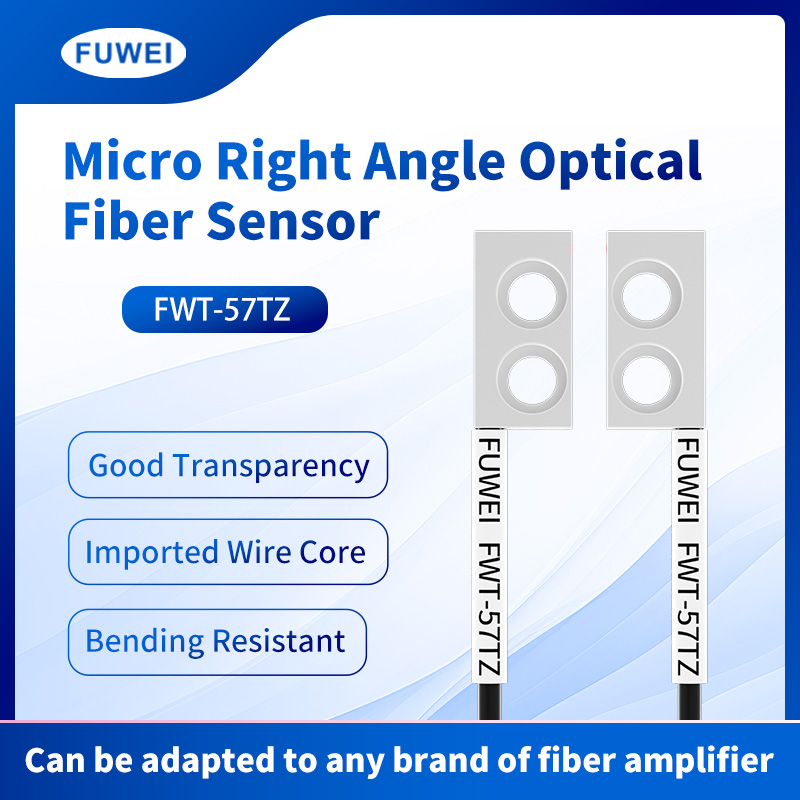FWT-57TZ Importado núcleo de fios resistente ao micro ângulo reto ângulo óptico Sensor de fibra óptica