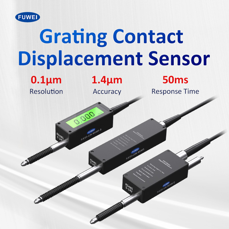 Sensor de deslocamento de contato de grade série FJC03