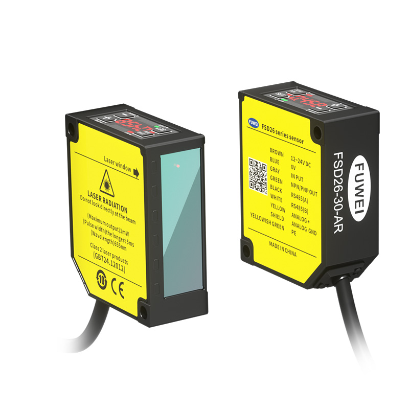 Sensor de deslocamento a laser série FSD26