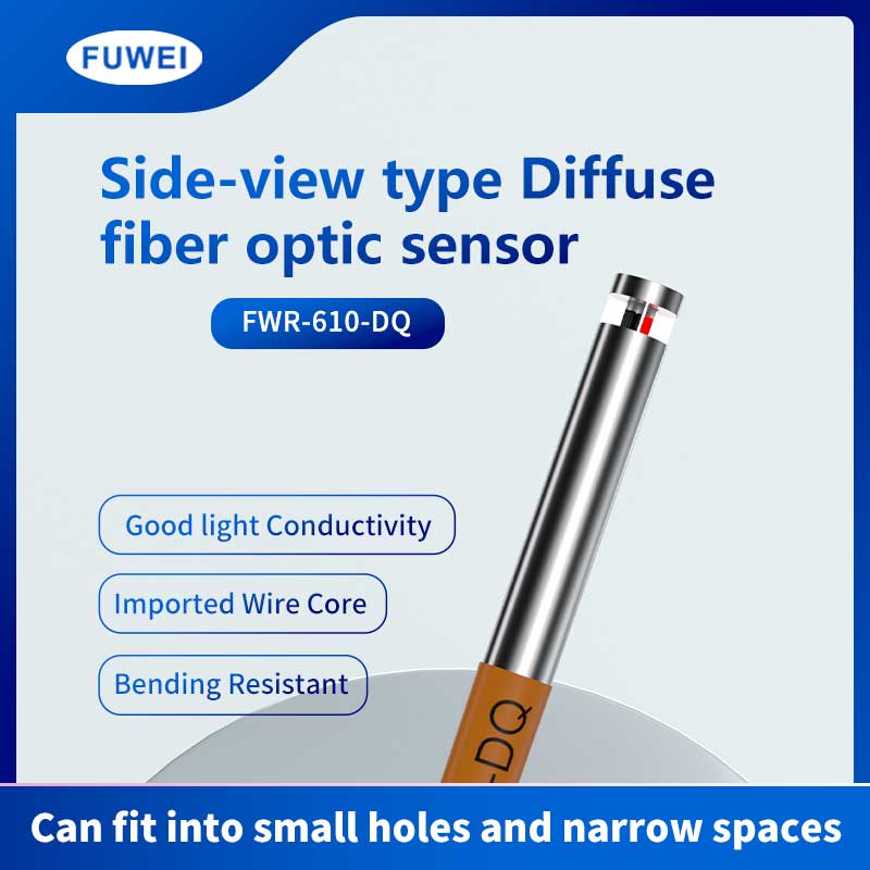 M6 Resistência à flexão Fibra de reflexão de fibra óptica Sensor